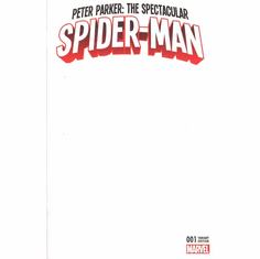 Peter Parker: The Spectacular Spider-Man # 1 (Blank Variant)