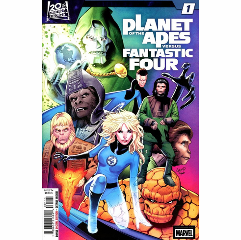 Planet Of The Apes Versus Fantastic Four # 1