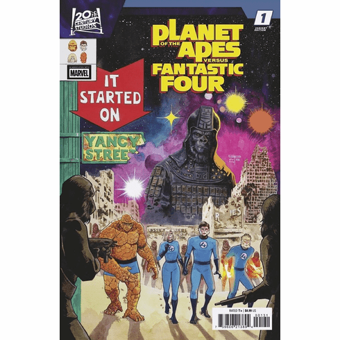 Planet Of The Apes Versus Fantastic Four # 1 (Homage Variant)
