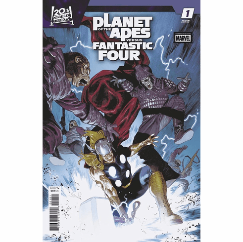 Planet Of The Apes Versus Fantastic Four # 1 (Versus Variant)