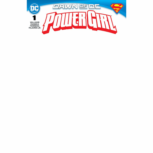 Power Girl # 1 (Blank Variant)