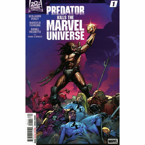 Predator: Kills The Marvel Universe # 1