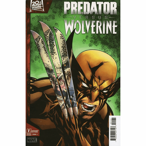 Predator Vs. Wolverine # 1 (Homage Variant)