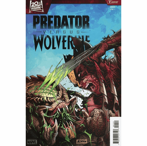 Predator Vs. Wolverine # 1 (Variant)