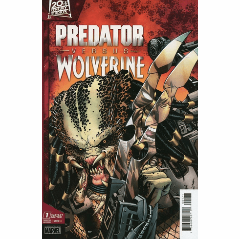 Predator Vs. Wolverine # 1 (Variant)