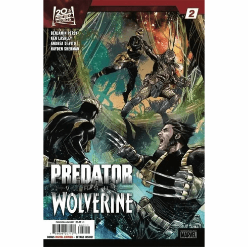 Predator Vs. Wolverine # 2