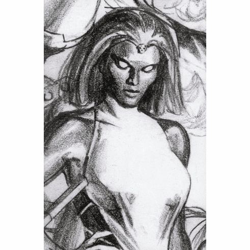 Rogue & Gambit # 1 (Incentive Timeless Sketch Variant)