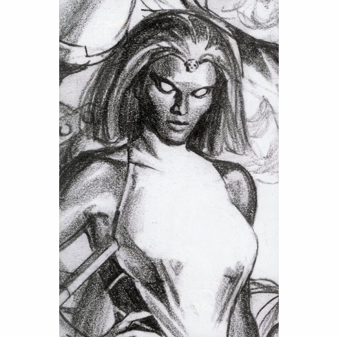 Rogue & Gambit # 1 (Incentive Timeless Sketch Variant)