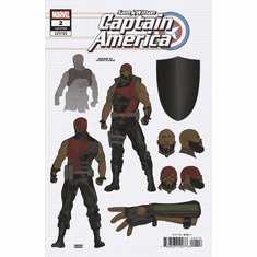 Sam Wilson: Captain America # 2 (Incentive Design Variant)