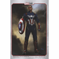 Sam Wilson: Captain America # 2 (The Art Of Marvel Studios Variant)