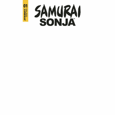 Samurai Sonja # 1 (Blank Variant)