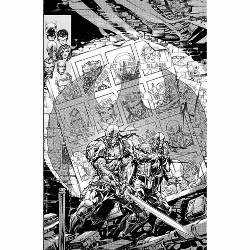 Shadow War Zone # 1 (Incentive B&W Homage Variant)