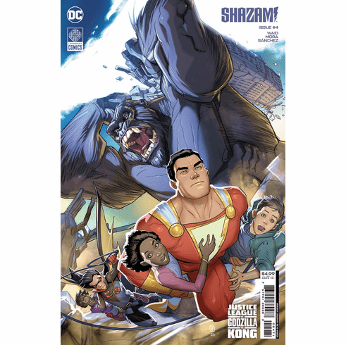 Shazam! # 4 (Justice League Vs. Godzilla Vs. Kong Variant)