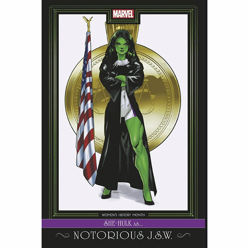 She-Hulk # 3 (Women's History Month Variant)