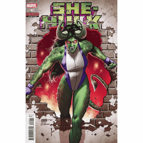 She-Hulk # 9 (Demonized Variant)