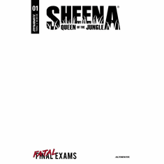 Sheena: Queen Of The Jungle # 1 (Blank Variant)