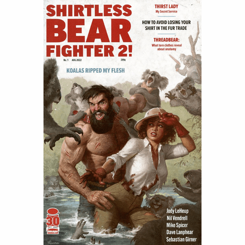 Shirtless Bear-Fighter! 2 # 1 (Incentive Variant)