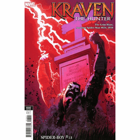 Spider-Boy # 13 (Craven The Hunter Variant)