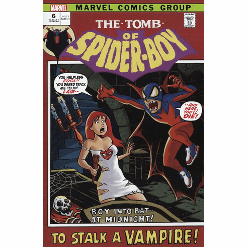 Spider-Boy # 6 (Tomb Of Dracula Homage Variant)