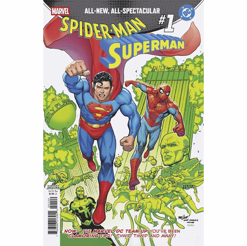 Spider-Man / Superman # 1 (Homage Variant)