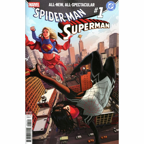 Spider-Man / Superman # 1 (Silk & Supergirl Variant)