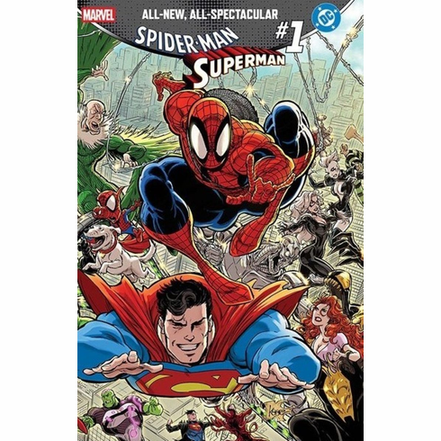 Spider-Man / Superman # 1 (Wraparound Variant)