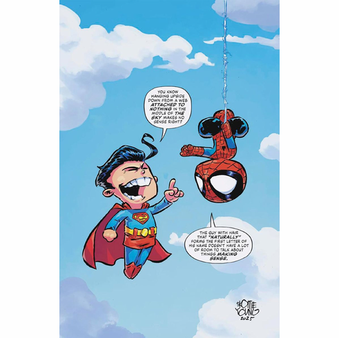 Spider-Man / Superman # 1 (Young Variant)