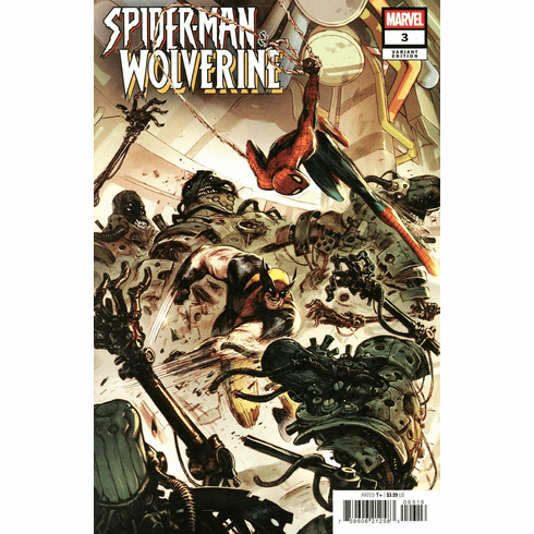 Spider-Man & Wolverine # 3 (Incentive Hidden Gem Variant)