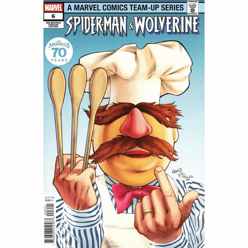 Spider-Man & Wolverine # 6 (The Muppets 70 Years Variant)