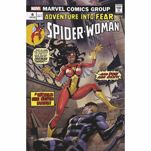 Spider-Woman # 6 (Adventure Into Fear Homage Variant)