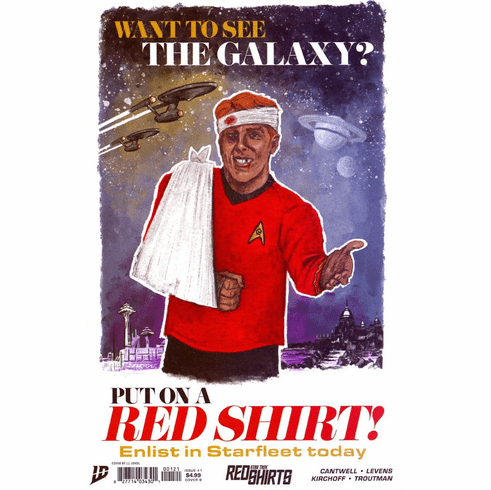 Star Trek: Red Shirts # 1 (Federation Recruitment Variant)