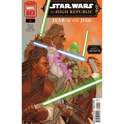 Star Wars The High Republic: Fear Of The Jedi # 1