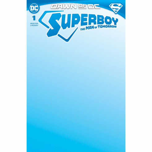 Superboy: The Man Of Tomorrow # 1 (Blank Variant)