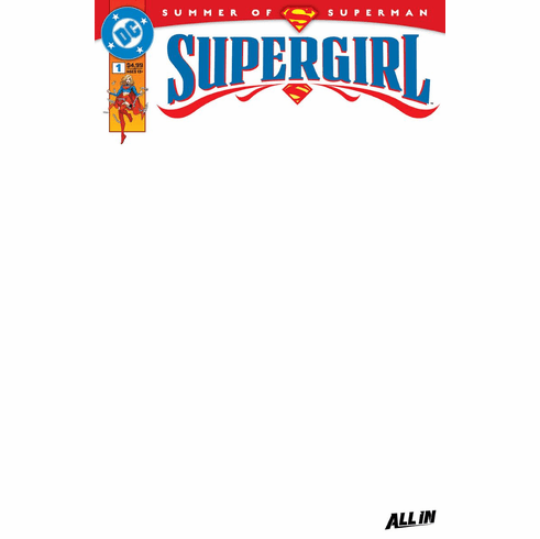 Supergirl # 1 (Blank Variant)