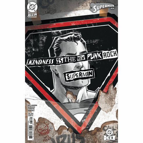 Superman # 34 (Punk Rock Variant)