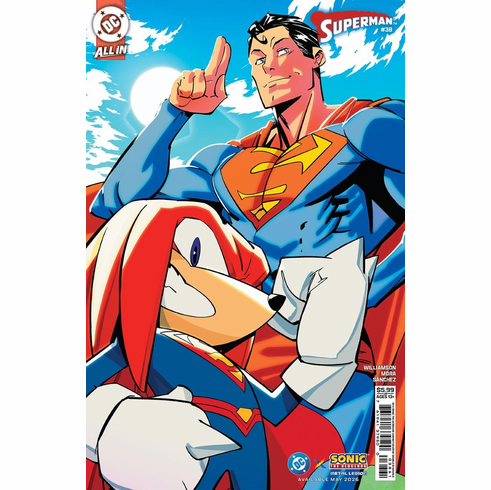 Superman # 38 (DC x Sonic The Hedgehog Card Variant)
