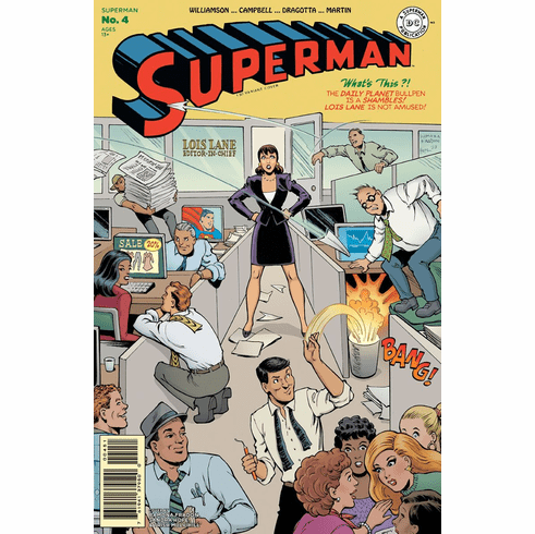 Superman # 4 (Incentive Variant)