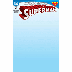 Superman # 6 (Blank Variant)