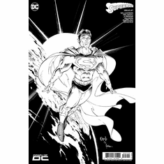 Superman # 7 / 850 (Incentive B&W Variant)
