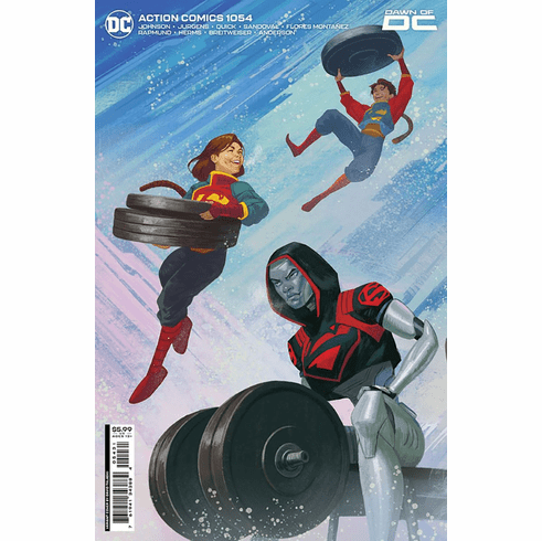 Superman Action Comics # 1054 (Super-Workout Connecting Variant)