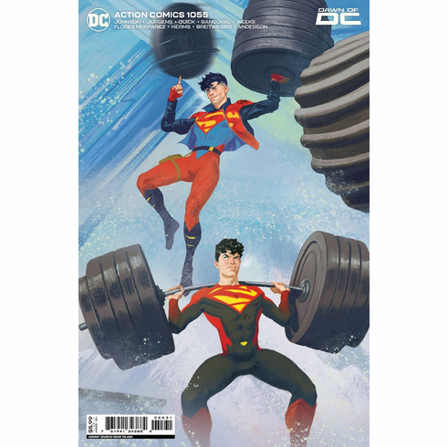 Superman Action Comics # 1055 (Super-Workout Connecting Variant)