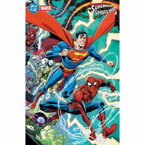 Superman / Spider-Man # 1 (Wraparound Variant)