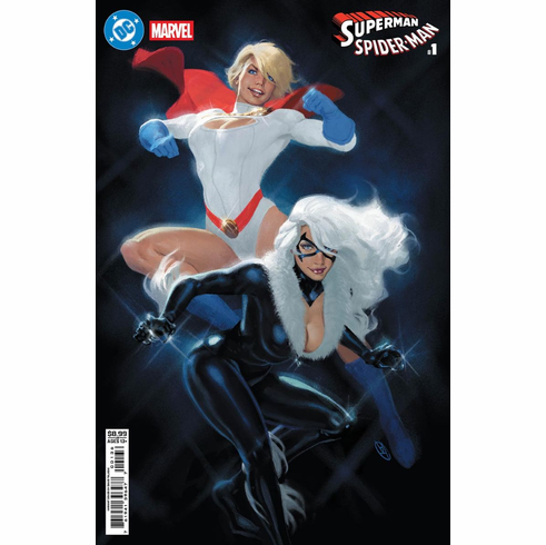 Superman / Spider-Man # 1 (Power Girl & Black Cat Variant)