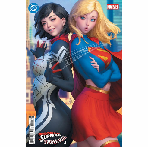 Superman / Spider-Man # 1 (Supergirl & Silk Variant)