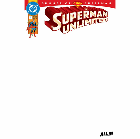 Superman: Unlimited # 1 (Blank Variant)