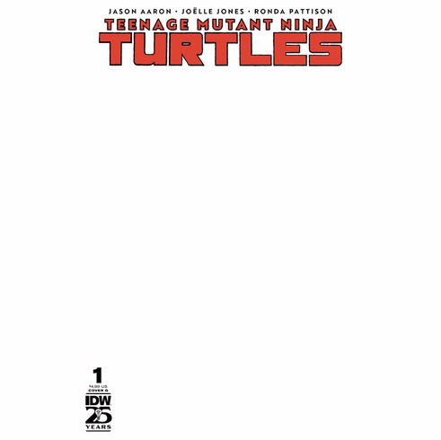 Teenage Mutant Ninja Turtles # 1 (Blank Variant)