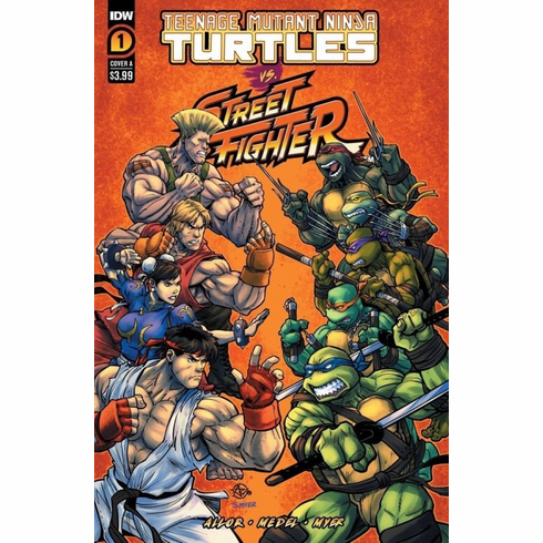 Teenage Mutant Ninja Turtles Vs. Street Fighter # 1