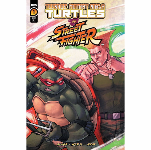 Teenage Mutant Ninja Turtles Vs. Street Fighter # 1 (Incentive Variant)