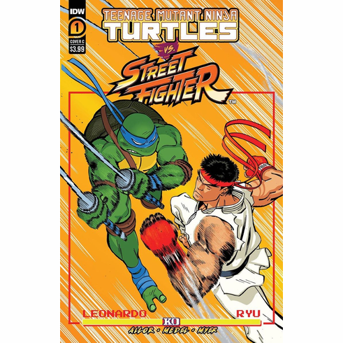 Teenage Mutant Ninja Turtles Vs. Street Fighter # 1 (Variant)