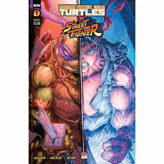 Teenage Mutant Ninja Turtles Vs. Street Fighter # 1 (Variant)
